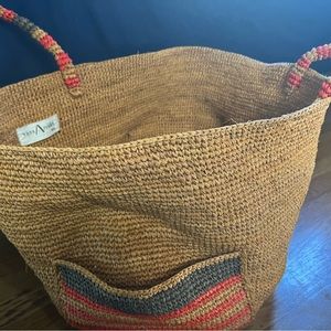 Sans-Arcidet Raffia Bag